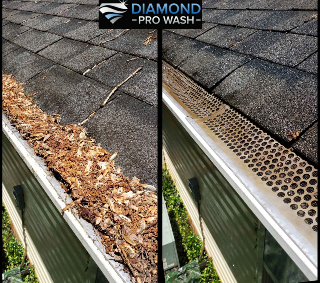 gutter cleaning in Greensboro, NC